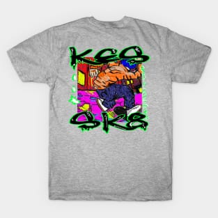 Knotty ends Surf Seek skateboarding T-Shirt